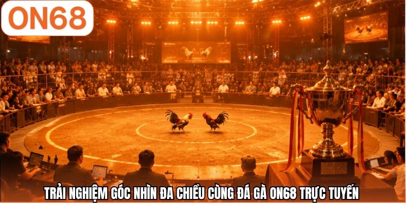 Trải nghiệm góc nhìn đa chiều cùng đá gà ON68 trực tuyến